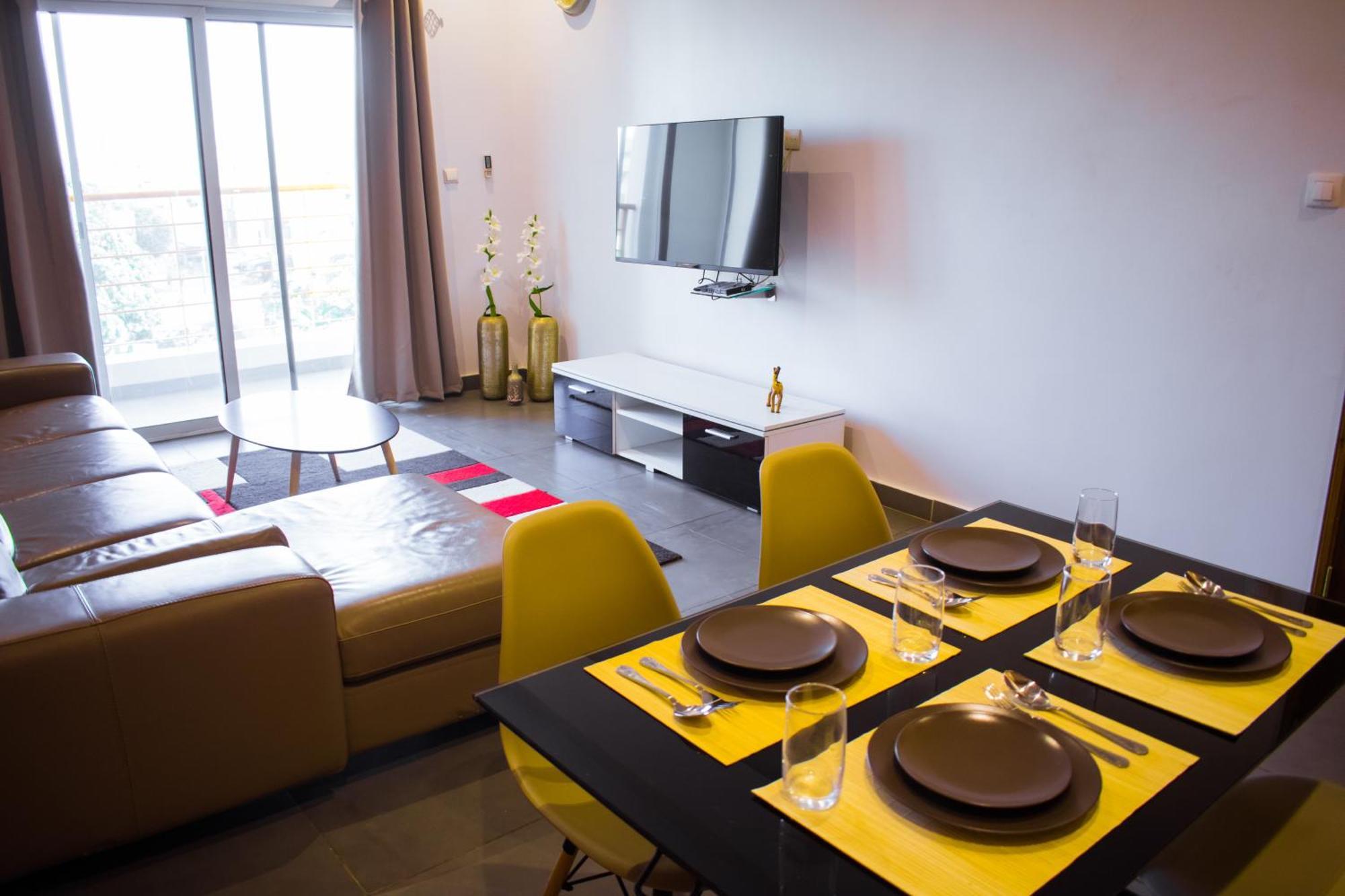 Le First Concept Apartment Dakar Exterior foto